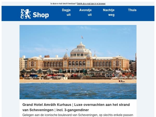 Ontdek de luxe van Hotel Amrâth Kurhaus