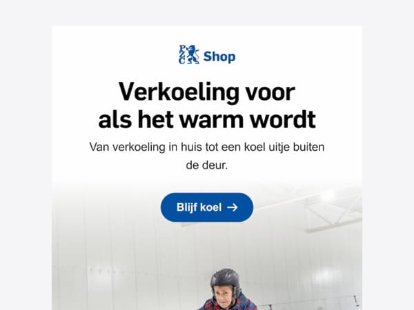Verkoeling voor als het warm wordt