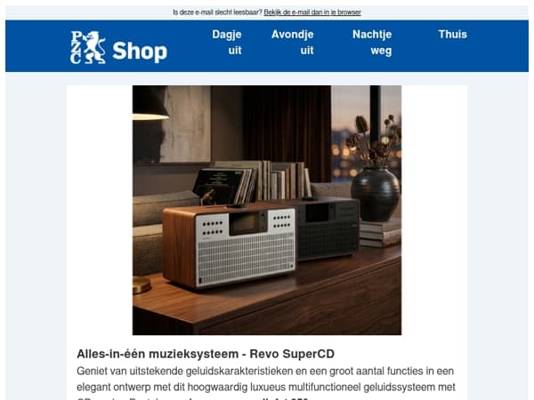 Geniet van uitstekend geluid met een multifunctioneel geluidssysteem