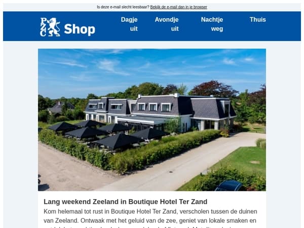 Kom helemaal tot rust in Zeeland