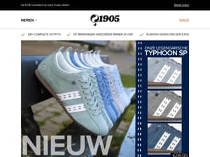 SHOP NU - Onze nieuwe voorjaarskleuren Typhoon Sp!