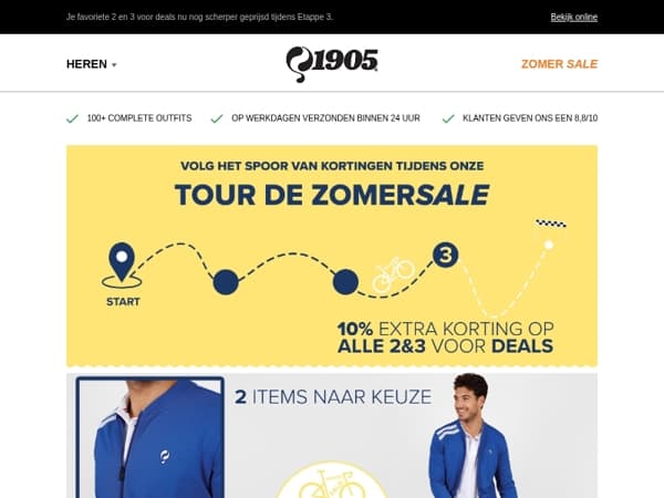 Etappe 3: 10% extra korting op al onze voordelige bundeldeals!