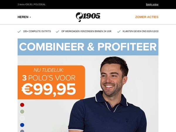 Laatste kans! Weekdeal Elsloo sneakers €30 korting.