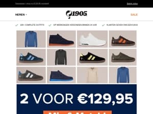 Mix&match! 2 voor 129,95 🤩