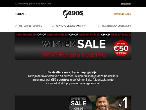 Tot €50 voordeel op onze bestsellers!