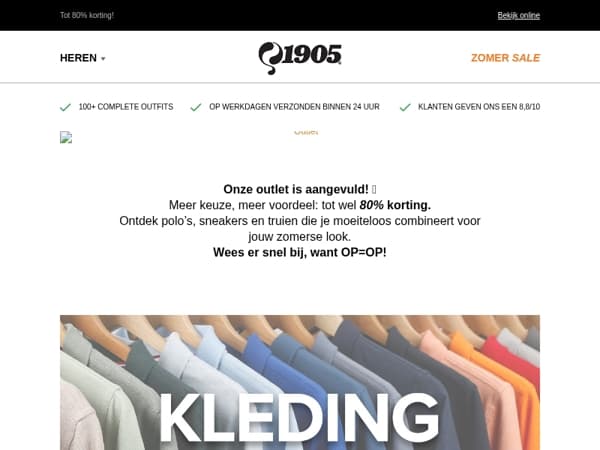 Outlet Deals die je niet wilt missen!