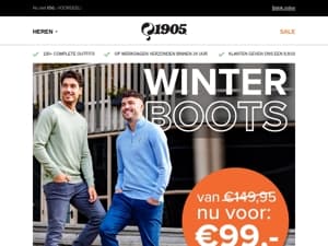 Winterproof met boots! ❄️
