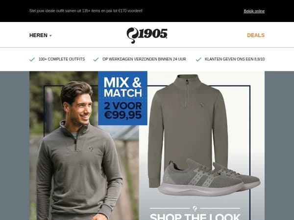 Nieuwe herfstcollectie toegevoegd aan onze 2-voor-deals!