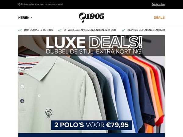 Luxe polo deal!