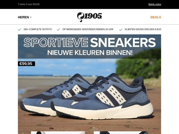 Nieuwe frisse kleuren Platinum 2 voor €129,95