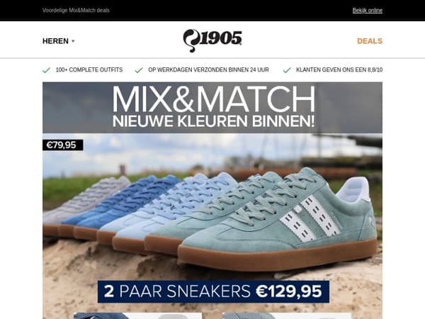 Nieuwe Kleuren Platinum en Polo’s