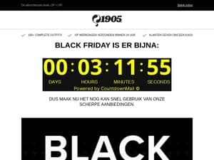 Black Friday is er bijna!💥