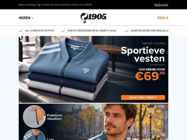 Laatste kans: sneakers & truien voor €69,95! 🍂