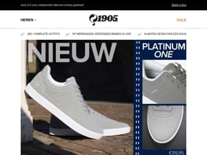 PLATINUM ONE - Bestseller in het nieuw!