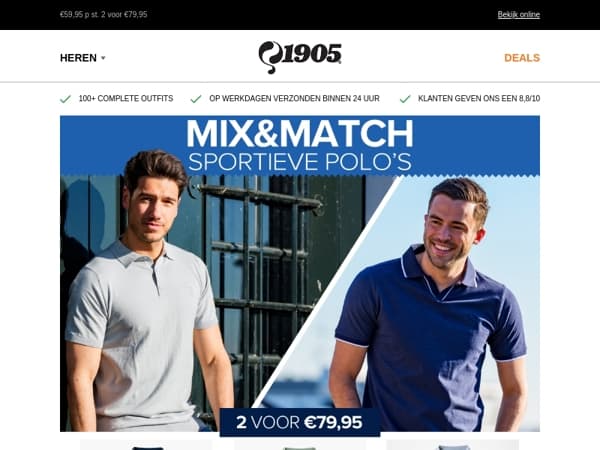 Het Poloseizoen is gestart – ontdek nu onze nieuwste collectie