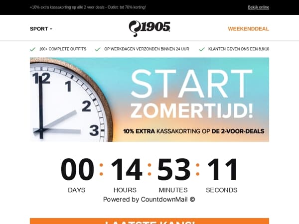 Laatste kans: Mix & Match Deal – 2 voor €89,95!