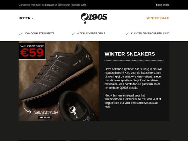 Nieuwe Winter Sneakers!