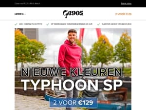 NIEUWE KLEUREN Typhoon SP! 🙌🏻