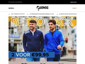 Deze jacks wil je niet missen! 2 voor €99,95🔥