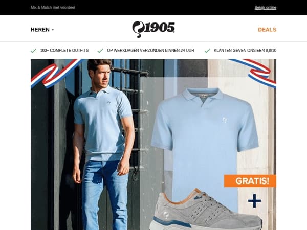 Gratis polo actie wegens enorm succes verlengd!