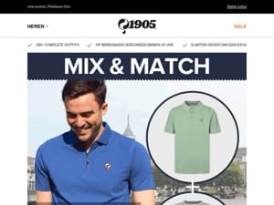 Combideal: polo + trui nu voor €79,95!