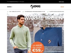 Winterdeal: Stijlvolle Warme Truien Nu Voor €59! ❄️