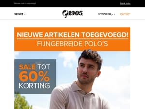 SALE tot 60% KORTING! 🛍️💥