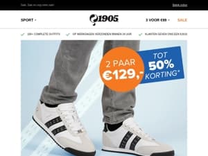 SNEAKERS tot 50% KORTING! 👟💥