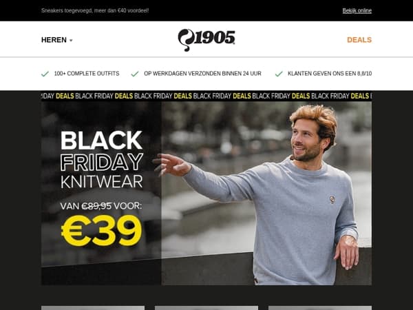 Black Friday €39 Deals!