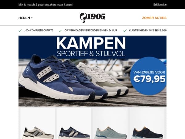 Zomer in je voordeel – 2 voor €79,95 | 3 voor €99,95