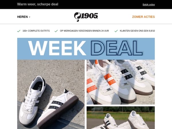 Wees er snel bij! Alleen vandaag nog Titanium sneakers met hoge korting 💥