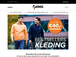 BESTSELLERS met korting!