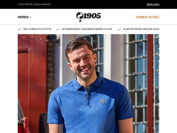 Verwen je vader! Vandaag besteld = voor vaderdag in huis!