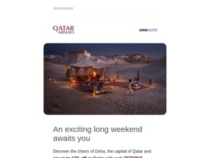 Need a long weekend away?