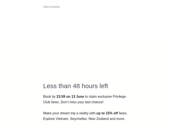 ⏰ Final chance for up to 15% off