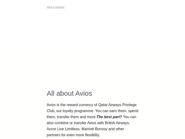 All about Avios: how to spend, earn & much more