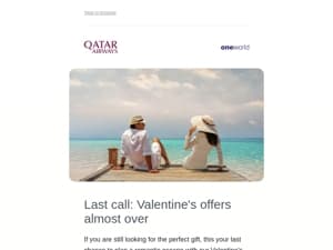 Last call: Valentine's offers almost over