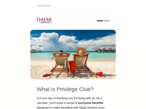 Unlock sky-high rewards with Privilege Club