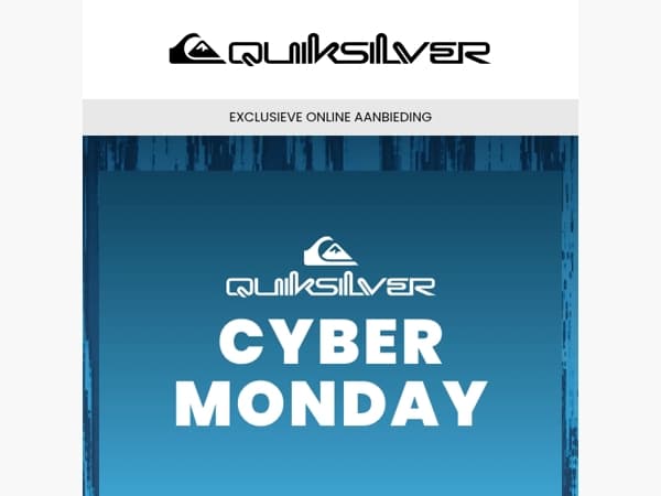 Laatste uren om te profiteren van Cyber Monday!