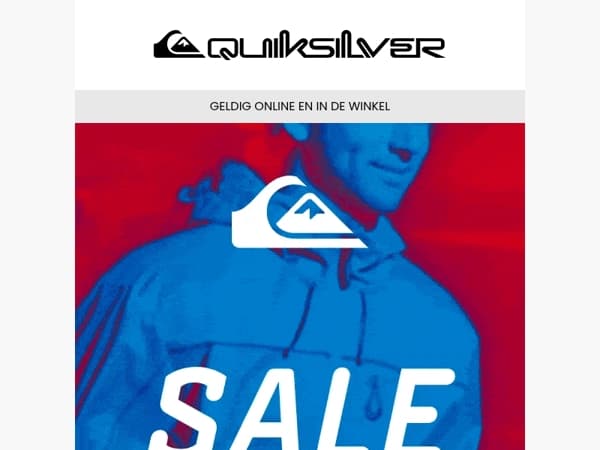 De sale gaat door, laatste beschikbare maten!