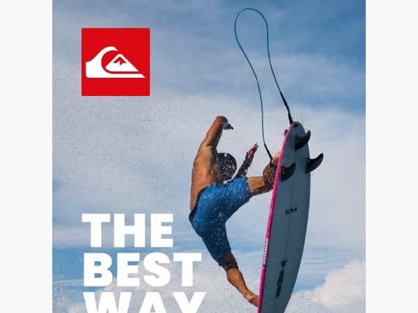 The best way to go surfing…