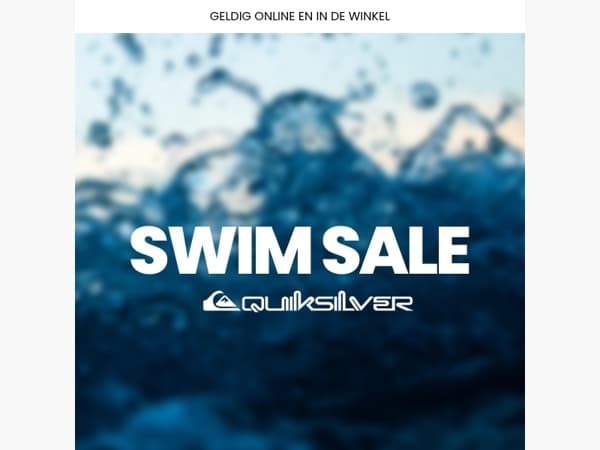 Boardshorts & sandalen nu afgeprijsd!