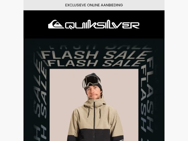 Flash Sale: laatste paar uur om ervan te profiteren!