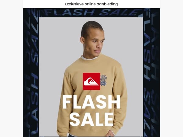 Flash Sale: nog maar een paar uur