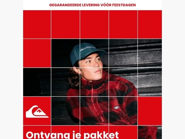 Het perfecte kerstcadeau, op tijd bezorgd.