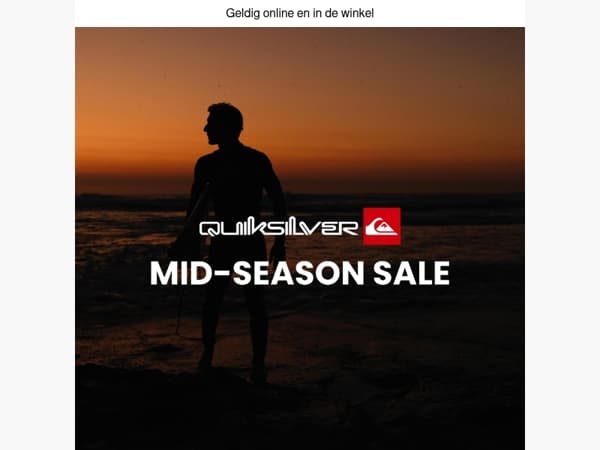 De Mid-Season Sale is nog aan de gang. Maak nu gebruik van de aanbieding!