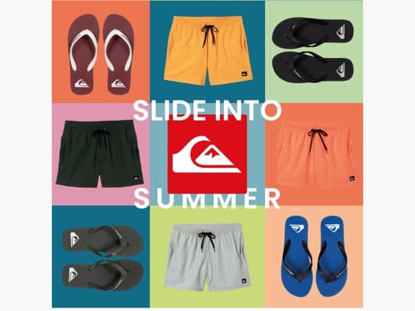 Quiksilver werd geboren op het strand.
