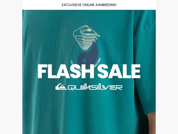 Flash Sale: nog maar een paar uur