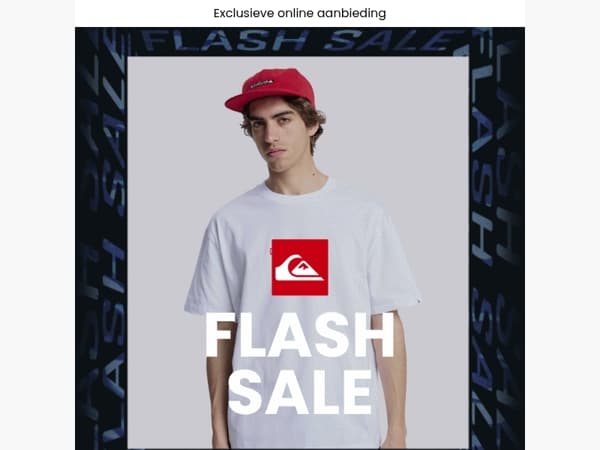 Flash Sale: nog maar een paar uur