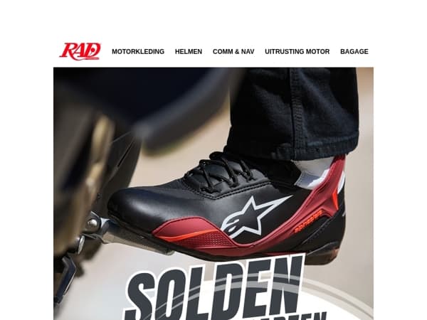 Lage prijzen op laarzen en –schoenen. SOLDEN bij RAD.